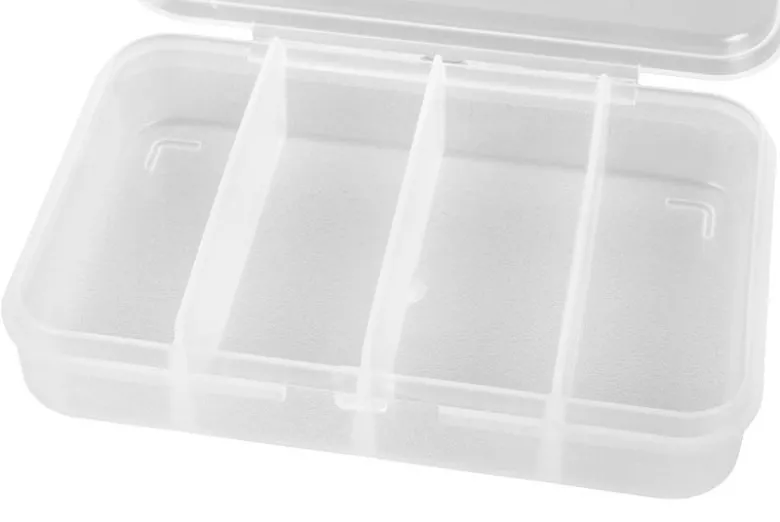 B-tec BT-010-00036Kleinteile Box - 91x66x21mm - 4 Fächer