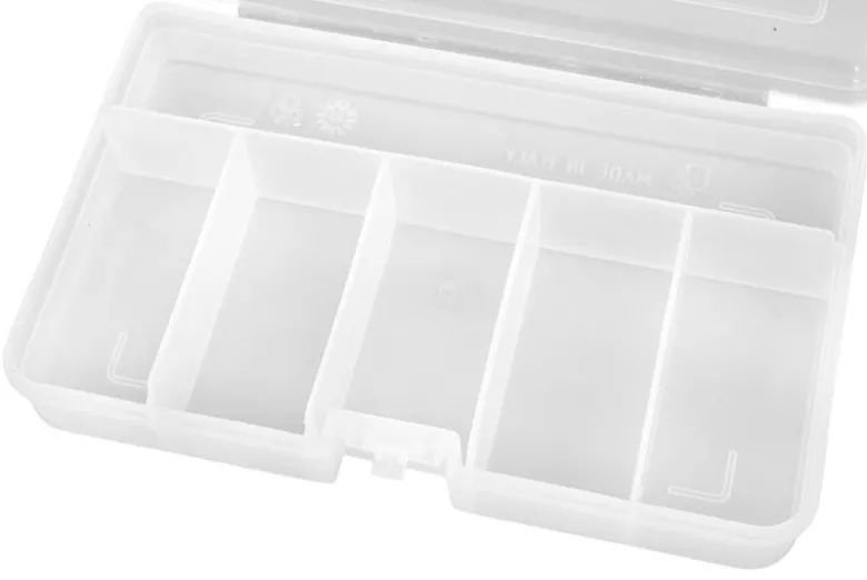B-tec BT-010-00028Kleinteile Box - 165x105x31mm - 6 Fächer