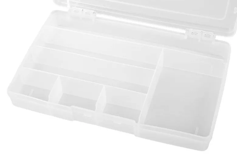 B-tec BT-010-00013Kleinteile Box - 245x165x40mm - 7 Fächer