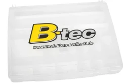 B-tec BT-010-00006Kleinteile Box - 318x240x46mm - 14 Fächer