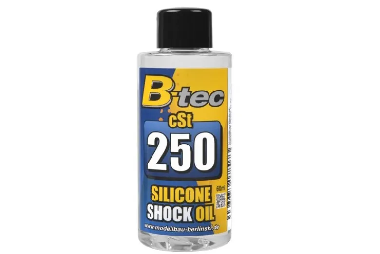 B-tec BT-002-00025Stoßdämpferöl - Hochreines Silikon - 250 CPS - 60ml