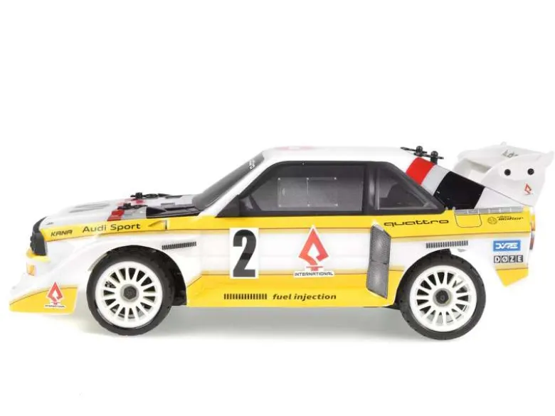 Carisma 88468GT24 Audi Sport Quattro S1 1985, 4WD Brushless 1:24 RTR mit Akku und Ladegerät