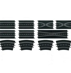 Carrera 26956Ausbauset (4 Geraden, 2 Spurwechsel, 2 Engstellen, 4 Kurven)
