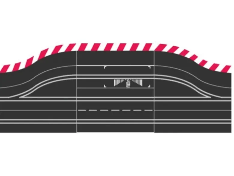 Carrera 30374Digital 132 / 124 Pit Lane Boxengasse mit Tankfunktion