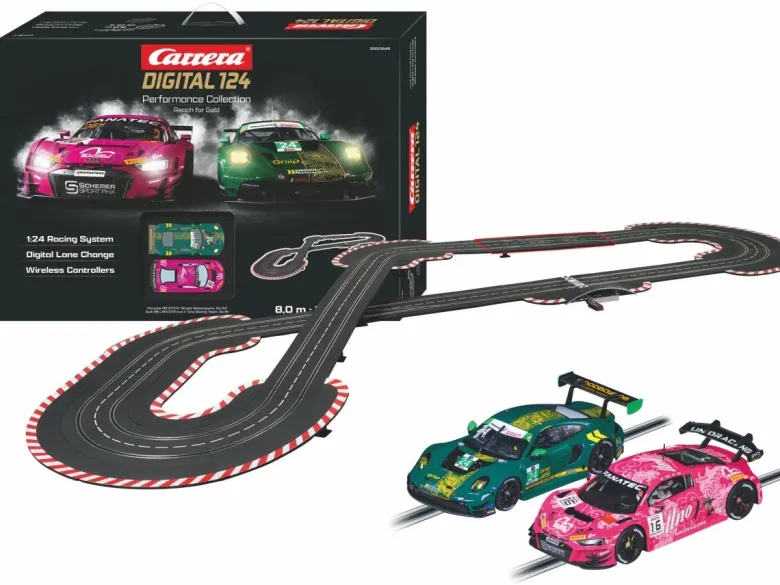 Carrera 20023640Digital 124 'Reach for Gold' Wireless Startpackung 8m Streckenlänge