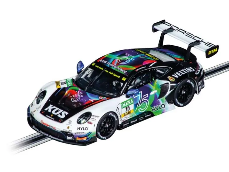 Carrera 20030040Digital 132 Startpackung Race for Gold 9,7m Streckenlänge Wireless 2.0, App Connect, Porsche 911 GT3R, Audi R8 LMS GT3