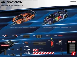 Carrera 20030047Digital 132 Startpackung Victory Circuit 7,3m Streckenlänge Wireless 2.0, McLaren 720S GT3, Audi R8 LMS GT3