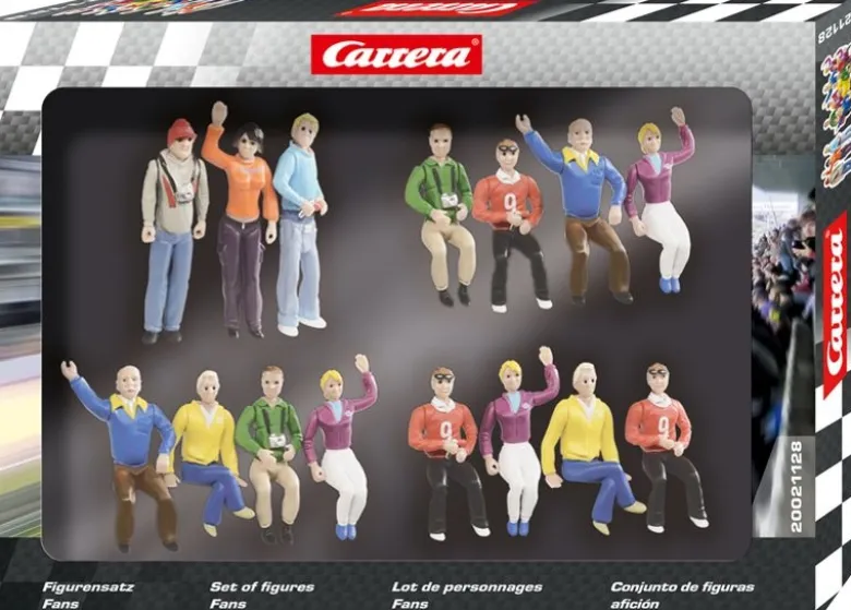 Carrera 21128Figurensatz Fans für die Rennbahnstrecke