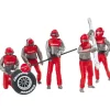 Carrera 21131Figurensatz Mechaniker, Carrera Crew in Rot