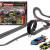 Carrera 20062585GO!!! Super Racers - Startpackung 7,0m Streckenlänge Wireless mit Ferrari 296 GT3 und Audi R8 LMS GT3 evo II