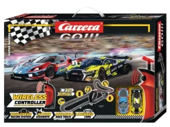 Carrera 20062585GO!!! Super Racers - Startpackung 7,0m Streckenlänge Wireless mit Ferrari 296 GT3 und Audi R8 LMS GT3 evo II