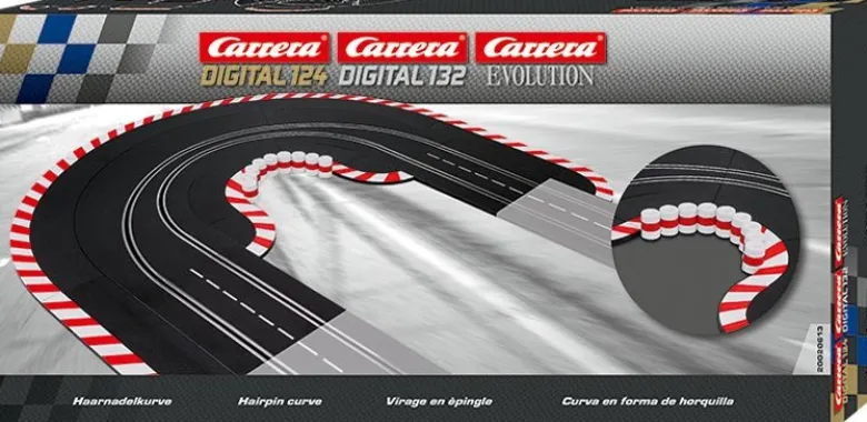 Carrera 20613Haarnadelkurve für Digital 124, 132 und Evolution
