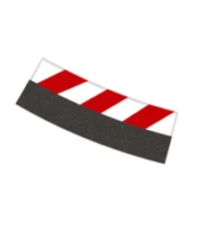 Carrera 20593Innenrandstreifen für Kurve 4/15° (12), Endstücke (2) Evolution und Digital 132 / 124