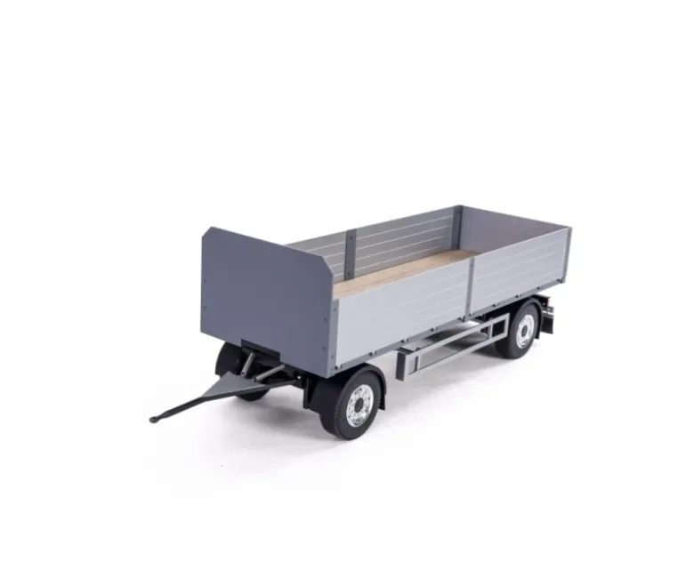Carson 5009076242-Achs Baustoff-Anhänger 1:14
