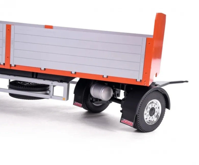 Carson 5009076242-Achs Baustoff-Anhänger 1:14