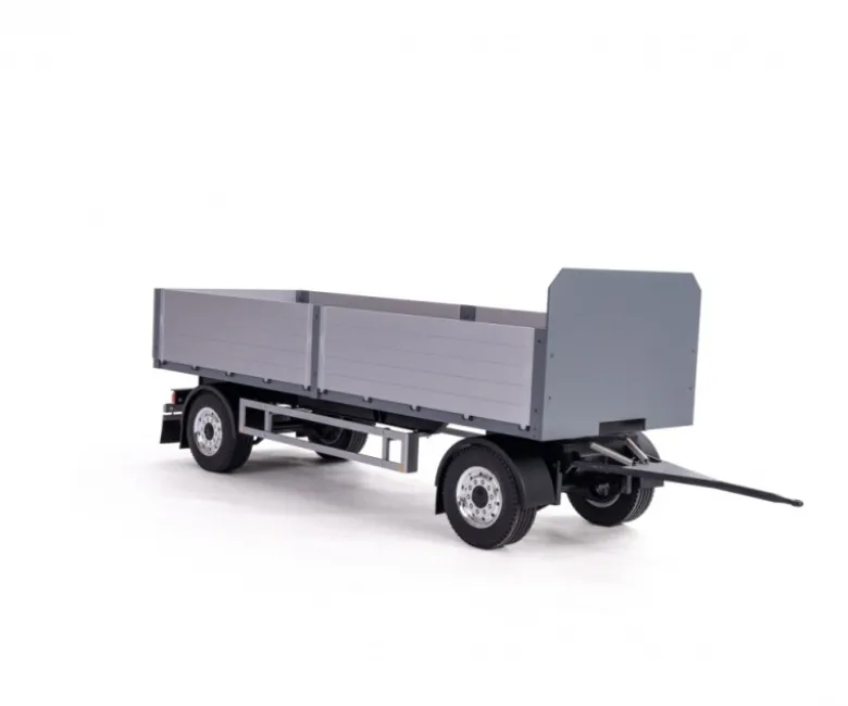 Carson 5009076242-Achs Baustoff-Anhänger 1:14