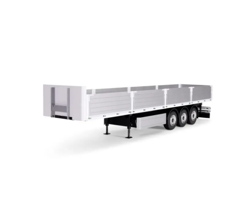 Carson 5009077403-Achs Baustoff Auflieger Bausatz, 1:14 Neuheit 2025
