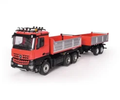 Carson 5009074252-Achs Kipp-Zentralanhänger 1:14 Bausatz