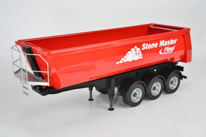 Carson 5009072163-Achsmuldenkipper Fliegl Stone Master