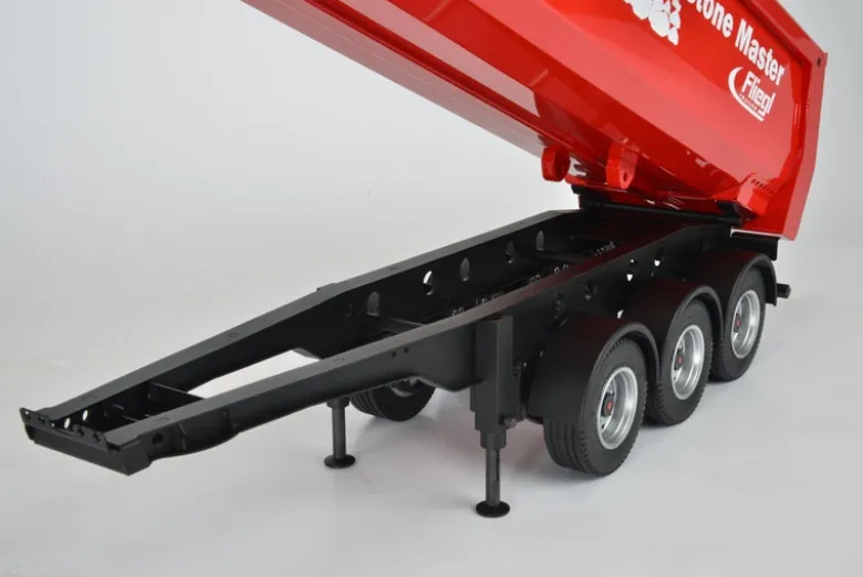 Carson 5009072163-Achsmuldenkipper Fliegl Stone Master