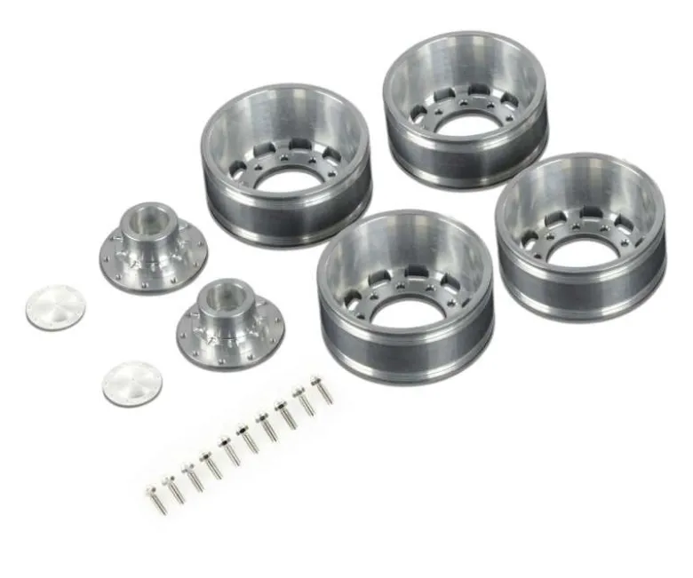 Carson 500907352Alufelgen Set HA Langloch (2) 12mm 1:14