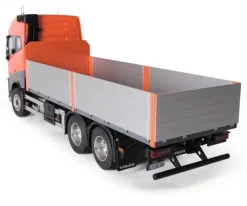 Carson 500907509Baustoffaufbau lang für VOLVO Holztransporter 1:14