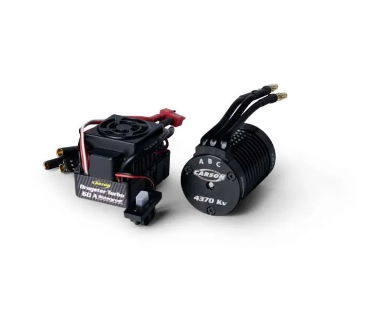 Carson 5009063011:10 Brushless Set Dragster Turbo 4370 KV