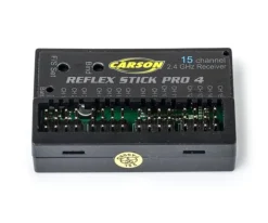Carson 500501552Empfänger 15K Reflex Stick Pro 4 WP Ersatz für Reflex Stick Pro 4 2.4GHz / LCD / LCD-MFC