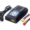 Carson 500606096Expert Schnellladegerät NiMH/LiPo 4A mit XT60-auf-NiMH- und XT60-auf-T-Plug-Adapter