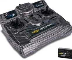 Carson 500501007Extreme Reflex Stick II 2.4 GHz 6 Kanal Fernsteuerung Carbon