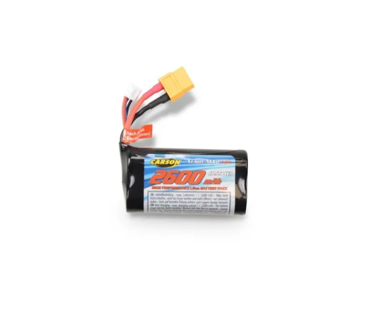 Carson 500608309LiIon Akku XS-Line 7,4V/2600mAh - XHP/XT60