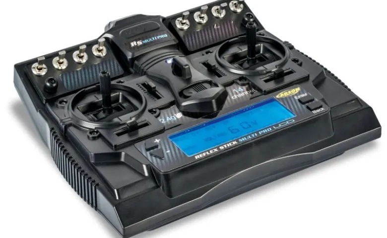 Carson 500501004Reflex Stick Multi Pro LCD 2.4G 14Kanal Pultsender/Empfänger