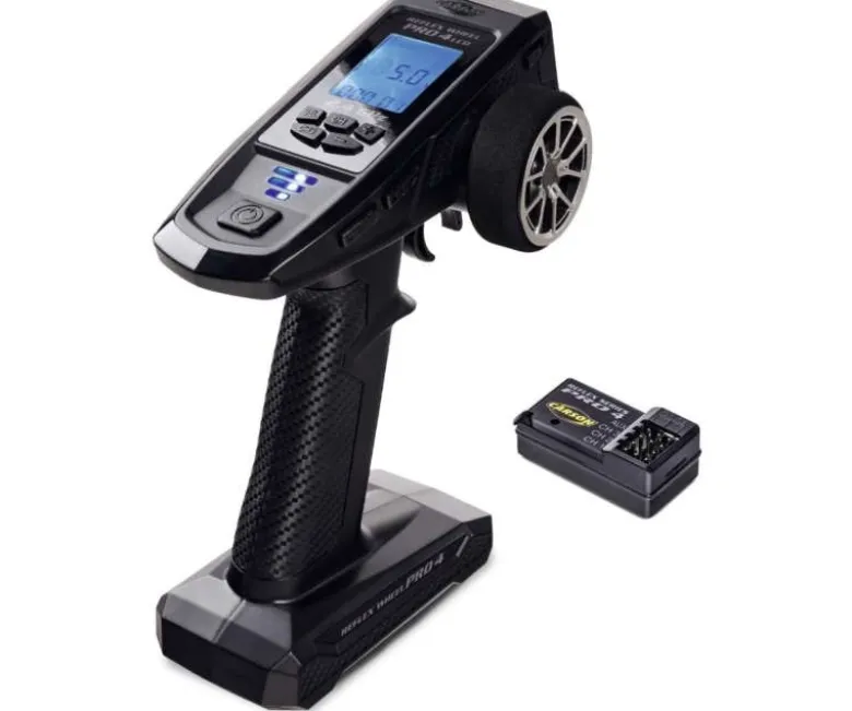 Carson 500500119Reflex Wheel Pro 4 4-Kanal 2.4GHz Fernsteuerung + Empfänger