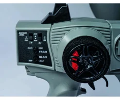 Carson 500500105Reflex Wheel X1 2-CH Fernsteuerung 2.GHz, grau mit Empfänger
