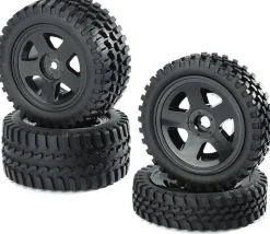 Carson 500900027Tamiya Fighter All Terrain Räder Set 2WD