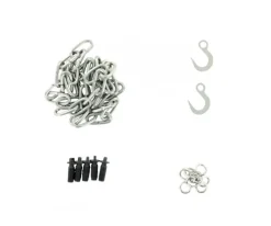 Carson 500907450Universal Verzurrsatz für 1/14 Tieflader
