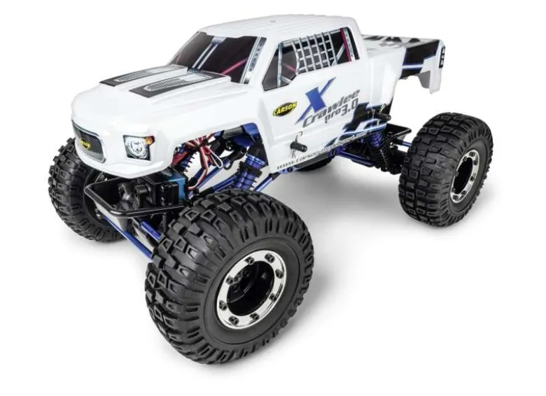 Carson 500404315X-Crawlee Pro 3.0 100% RTR 1:10 Der perfekte Crawler für den Einstieg