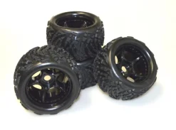 Carson 500900138X10ET Beat Warrior Reifen Set (4) 17mm Virus 1:8 nicht passend bei KOD