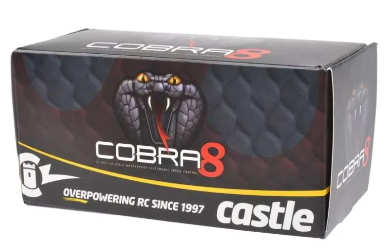 Castle Creations 010-0172-04COBRA-8 1:8 Brushless Combo 1515-2200kV 'Limited Edi.' Motor