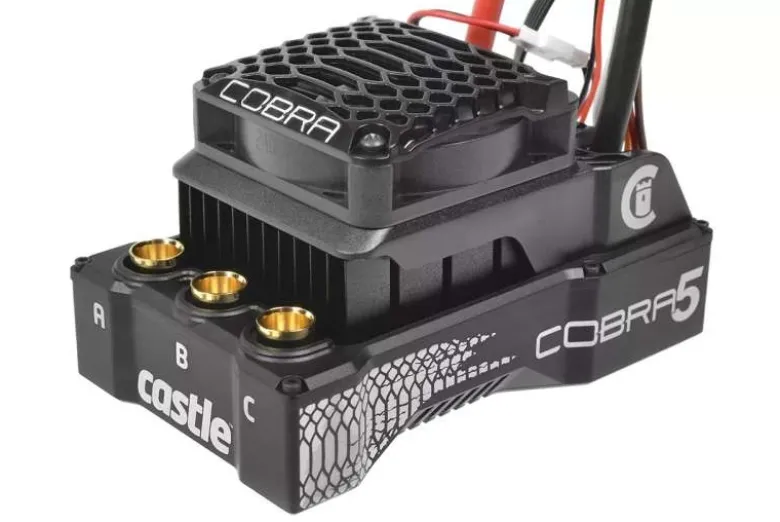 Castle Creations 010-0179-00COBRA-5 Brushless Auto Regler 3-8S BEC 20A, wasserfest