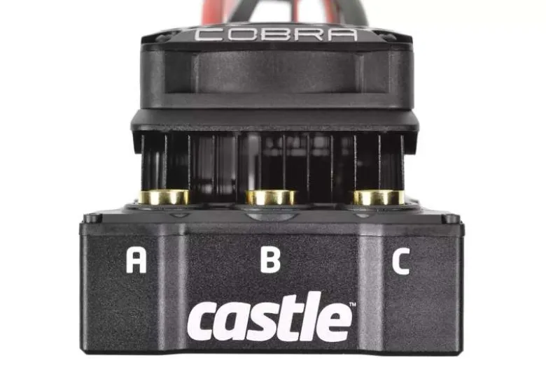 Castle Creations 010-0179-00COBRA-5 Brushless Auto Regler 3-8S BEC 20A, wasserfest