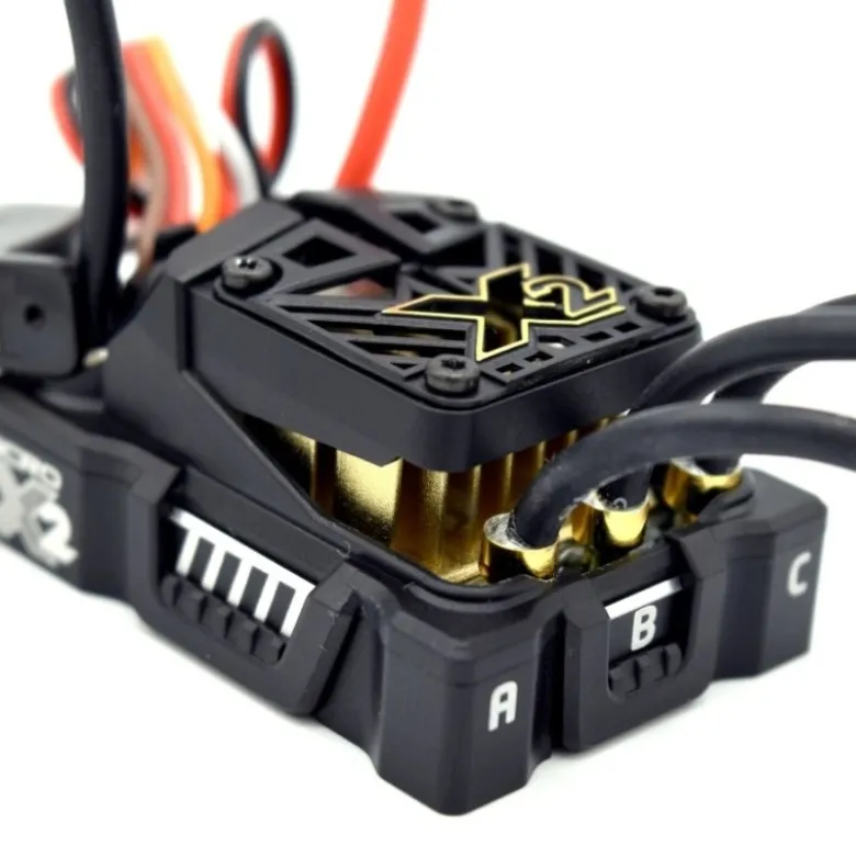 Castle Creations 010-0171-00Mamba Micro X2, 16.8V, WP Sensored Regler 2-4S