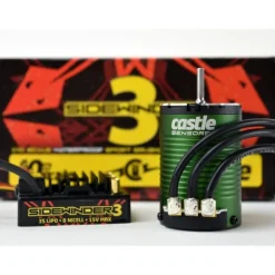 Castle Creations 010-0115-06SV-3 Sidewinder 1/10 BL Combo 2-3S LiPo - Motor 1406-5700KV