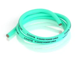 Cayote CYECW0711AWG Kabel mit dünner Wandstärke 4.5mm 1m Aurora grün passend für CREST 8 & Evo