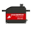 CHASERVO CHA-DS165DS165 Mini HV Digitalservo 16,5 mm 9 kg Aluminiumgehäuse, Metallgetriebe, Doppelkugellager