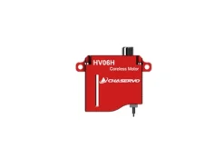 CHASERVO CHA-HV06HHV06H Micro HV-Servo 6mm 2,65kg Aluminiumgehäuse, Metallgetriebe, Doppelkugellager