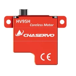 CHASERVO CHA-HV95HHV95H Mini HV Digital-Flächenservo 9.5mm 10.2kg Aluminiumgehäuse, Stahlgetriebe, Doppelkugellager
