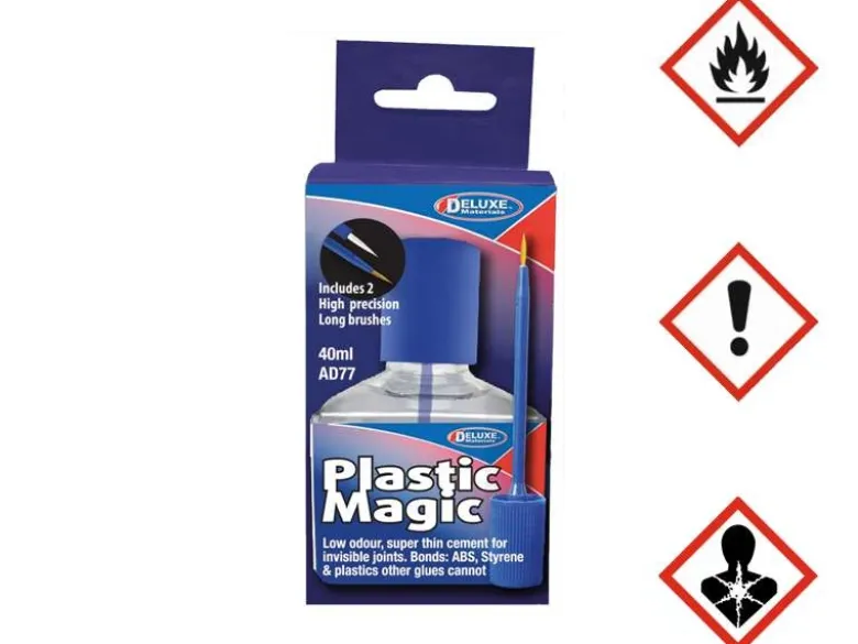 Deluxe Materials 44117Plastic Magic Klebstoff mit Pinsel 40ml AD77