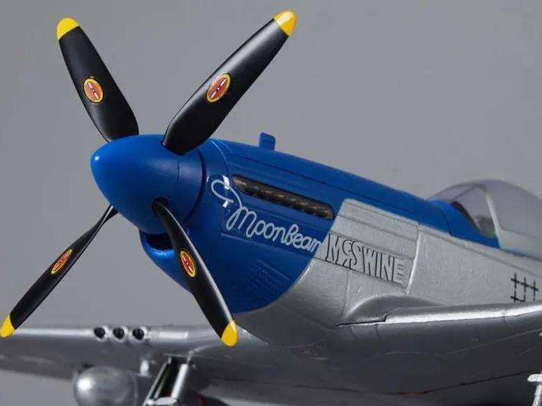 DERBEE DB004PBP-51D Mustang Warbird PNP blau - 75cm