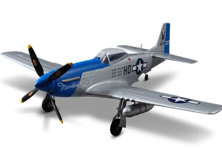 DERBEE DB004PBP-51D Mustang Warbird PNP blau - 75cm
